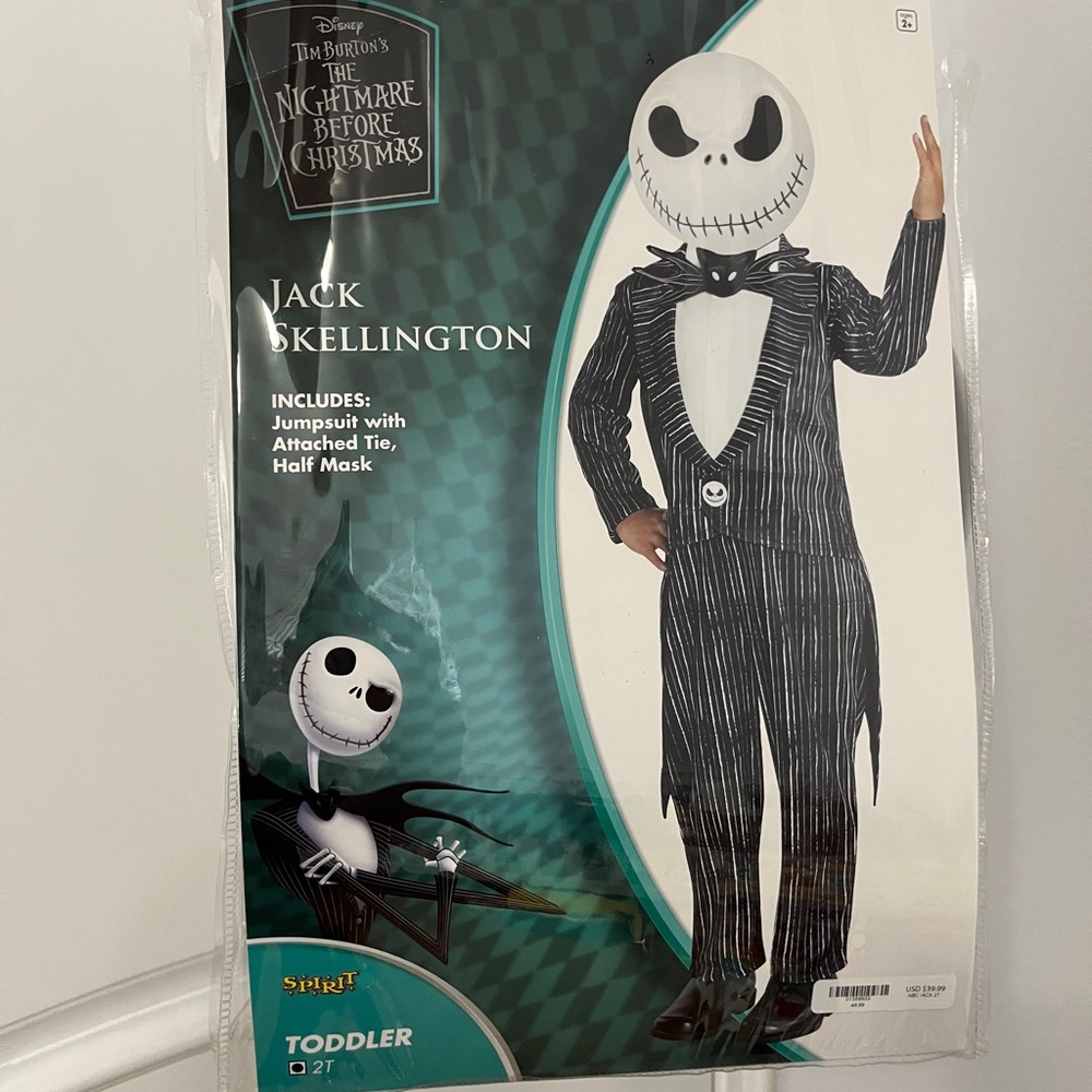 Disney Jack Skellington Toddler Costume